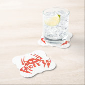 Ghost Go Spooky Seizoen Kartonnen Onderzetters (Insitu)