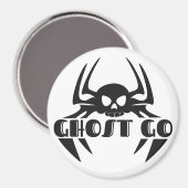 Ghost Go Spooky Seizoen Magneet (Voorkant / Achterkant)
