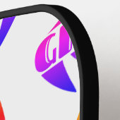 Ghost Go Spooky Seizoen Pickleball Paddle (Links Detail)