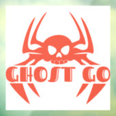 Ghost Go Spooky Seizoen Raamsticker (Vel 3)