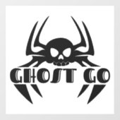 Ghost Go Spooky Seizoen Raamsticker (Vel)
