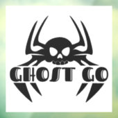 Ghost Go Spooky Seizoen Raamsticker (Vel 3)