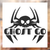 Ghost Go Spooky Seizoen Raamsticker (Vel 2)