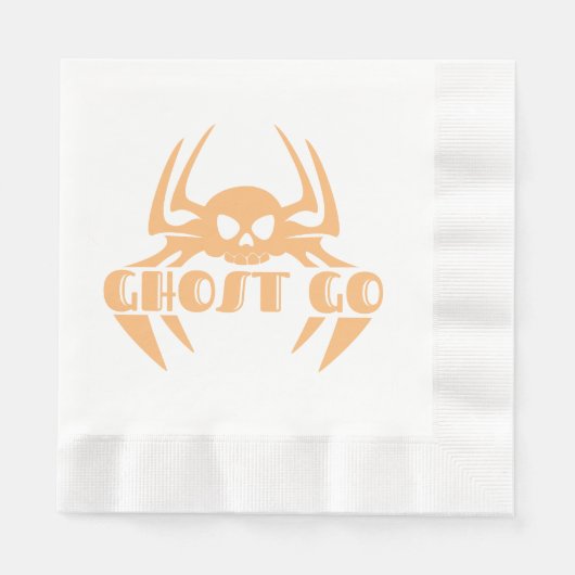 Ghost Go Spooky Seizoen Servet (Voorkant)