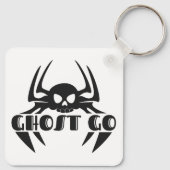 Ghost Go Spooky Seizoen Sleutelhanger (Achterkant)