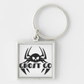 Ghost Go Spooky Seizoen Sleutelhanger (Voorkant)