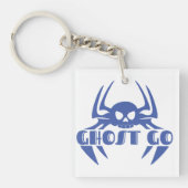 Ghost Go Spooky Seizoen Sleutelhanger (voorkant)