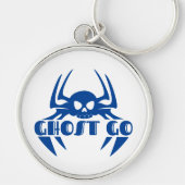 Ghost Go Spooky Seizoen Sleutelhanger (Voorkant)