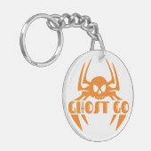 Ghost Go Spooky Seizoen Sleutelhanger (Voorkant Links)