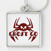 Ghost Go Spooky Seizoen Sleutelhanger (Voorkant)