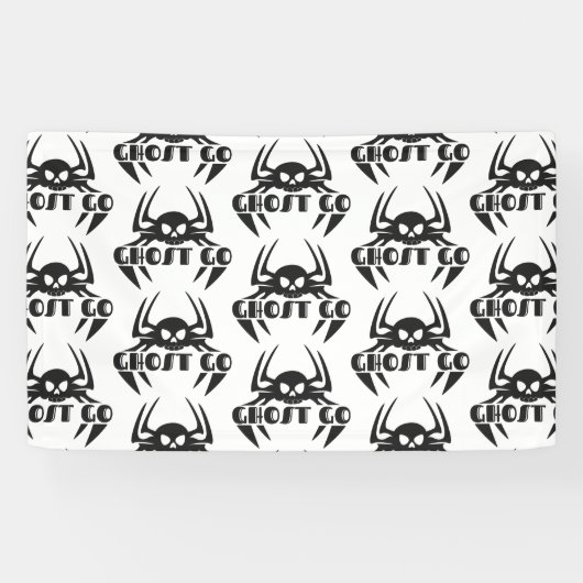 Ghost Go Spooky Seizoen Spandoek (Horizontaal)