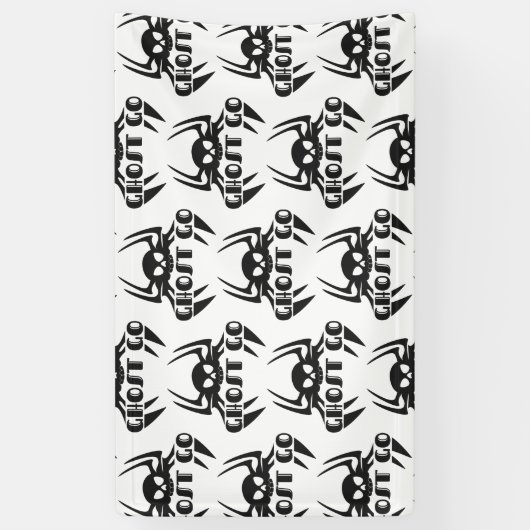 Ghost Go Spooky Seizoen Spandoek (Verticaal)