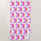 Ghost Go Spooky Seizoen Strandlaken (Voorkant)