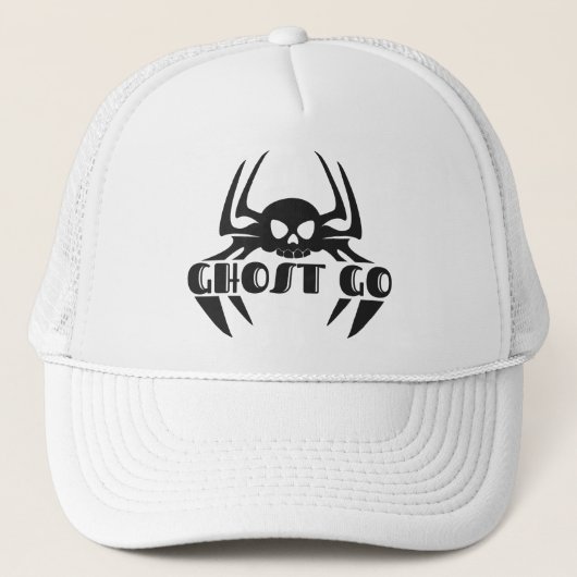 Ghost Go Spooky Seizoen Trucker Pet (Voorkant)