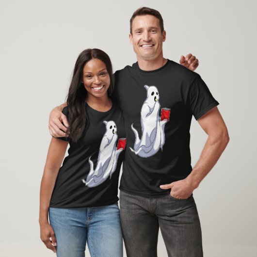 Ghost Halloween Chips T-shirt (Unisex)