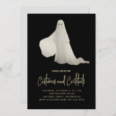 Ghost Halloween Cocktails Fête Invitation (Devant / Derrière)