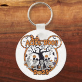 Ghost Halloween Crewneck ,Cozy Spooky S Sleutelhanger (Voorkant)