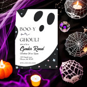 Ghost Halloween Geslacht Onthulling Uitnodiging
