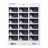 Ghost - Halloween Labels (Full Sheet)