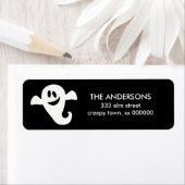 Ghost Halloween Labels (Insitu)