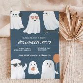 Ghost Halloween Party uitnodiging