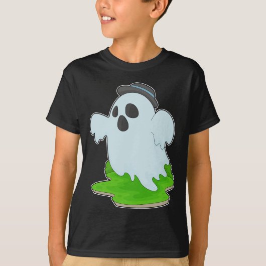 Ghost Halloween Pet T-shirt (Voorkant)