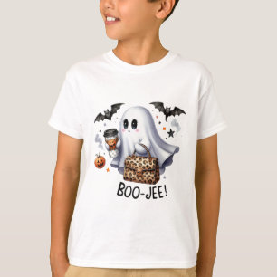 Ghost Halloween Spooky Book Herfst Halloween Ghost T-shirt