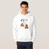 Ghost Halloween Sweatshirt, Hoodie (Voorkant volledig)