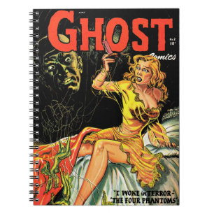 Ghost  Horror Comics Lady Yellow Notitieboek