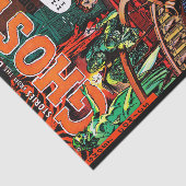 Ghost Horror Comics Witch's Call Decoupage Tissuepapier (Detail)