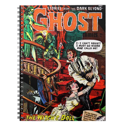 Ghost  Horror Comics Witch's Call Notitieboek (Voorkant)