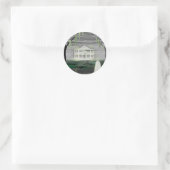 Ghost House Ronde Sticker (Tas)