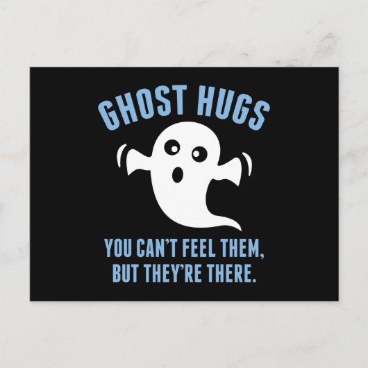 Ghost Hugs Briefkaart (Voorkant)