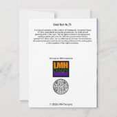 Ghost Hunt 25 Bedankkaart (Achterkant)