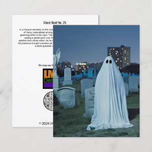 Ghost Hunt 25 Bedankkaart