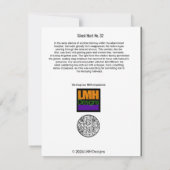 Ghost Hunt No. 32 Bedankkaart (Achterkant)