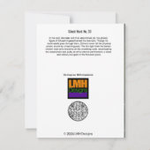 Ghost Hunt No. 33 Bedankkaart (Achterkant)