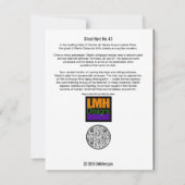 Ghost Hunt No. 43 Bedankkaart (Achterkant)