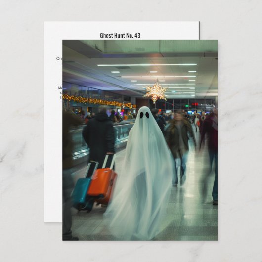 Ghost Hunt No. 43 Bedankkaart (Voorkant / Achterkant)