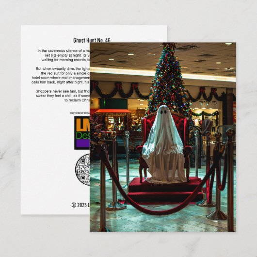 Ghost Hunt No. 46 Bedankkaart (Voorkant / Achterkant)