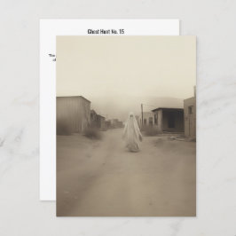 Ghost Hunt nr. 15 Bedankkaart