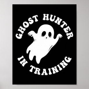 Ghost Hunter in opleiding paranormale jagers Halve Poster