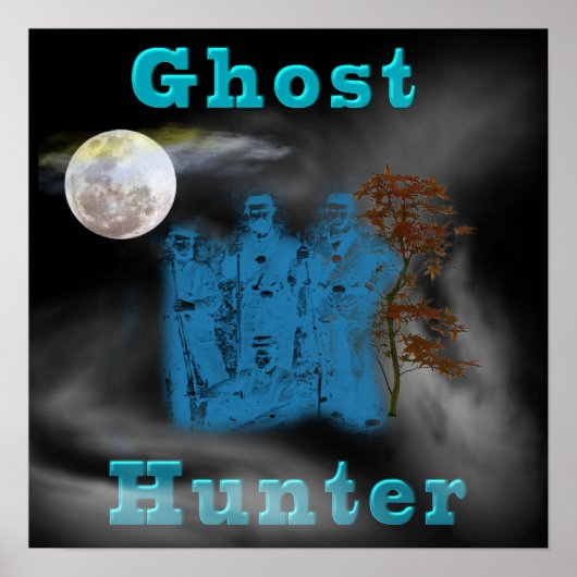Ghost hunter poster (Voorkant)