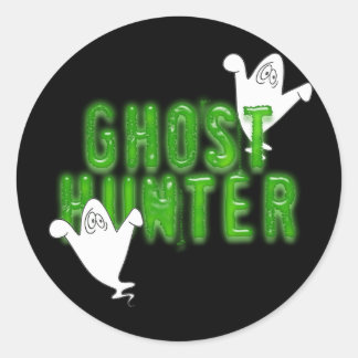 Ghost Hunter Ronde Sticker