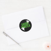 Ghost Hunter Ronde Sticker (Envelop)