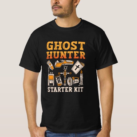 Ghost Hunter Starter Kit Paranormal Ghost Hunting T-shirt (Voorkant)