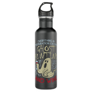Ghost Hunting and Wine Gift for Ghost Hunter Waterfles
