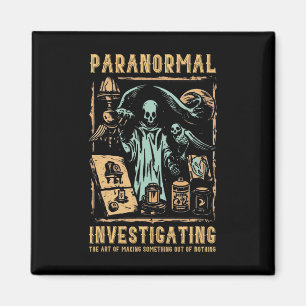 Ghost Hunting Investigator Ontwerp Paranormale Inv Magneet