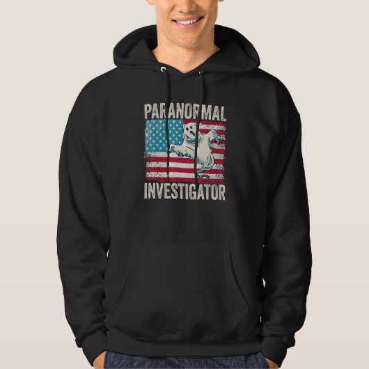Ghost Hunting Paranormal Investigator 2 Hoodie (Voorkant)