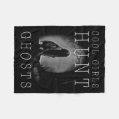 Ghost Hunting Shirt Grappig Ghosthunter Meisje Par Fleece Deken (Voorkant (Horizontaal))